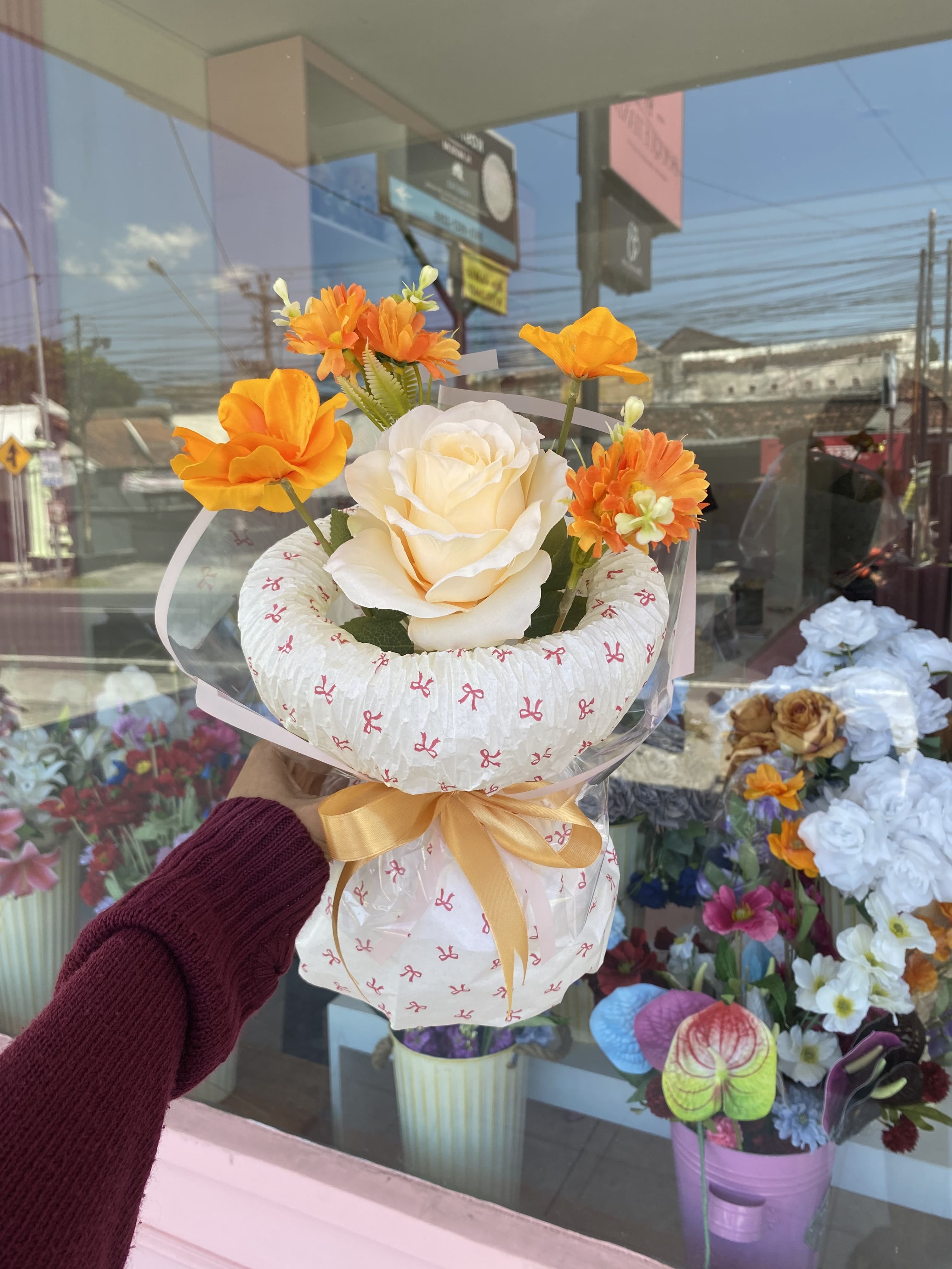 Rose petite Orange