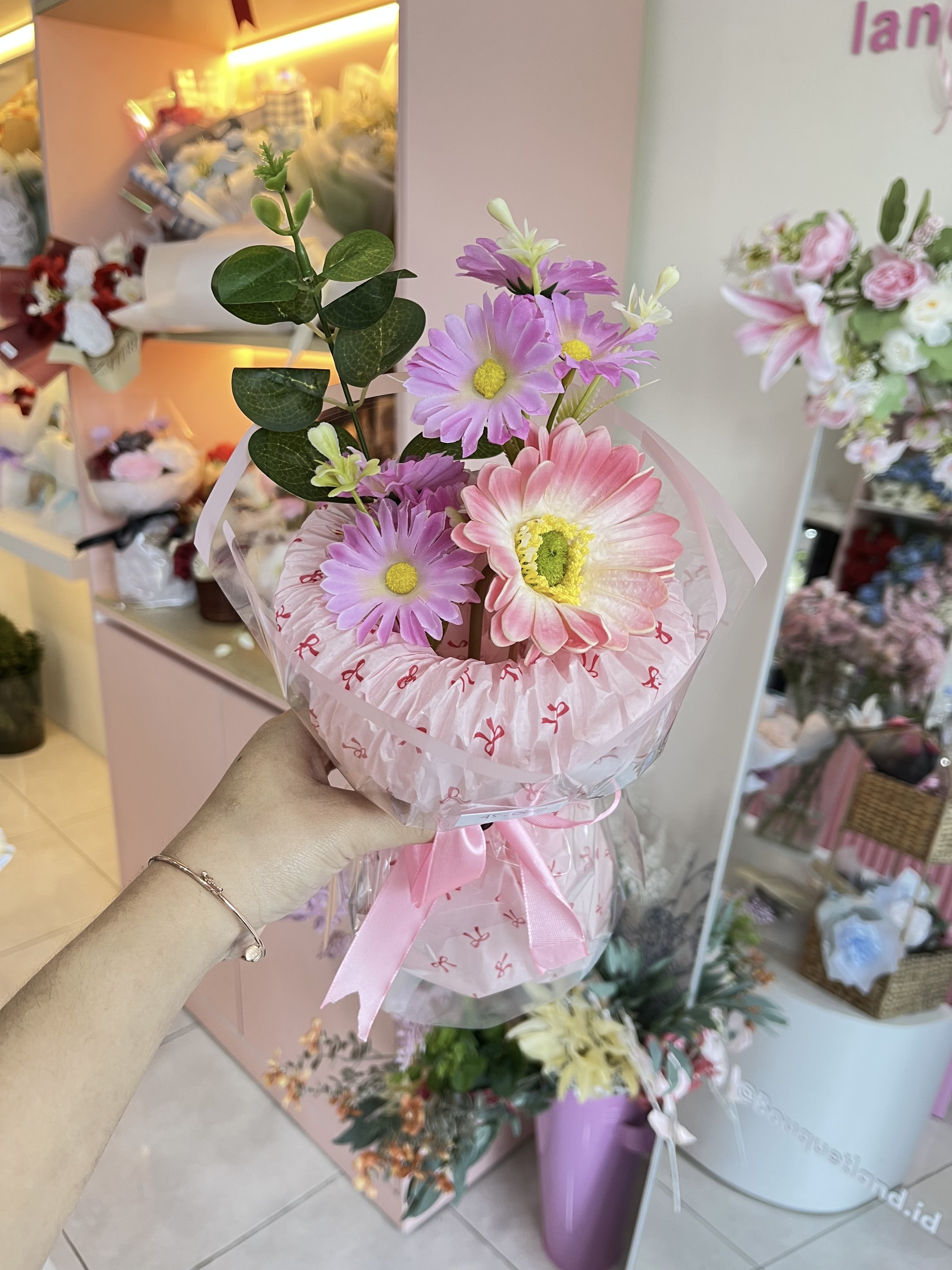 Petite gerbera artificial