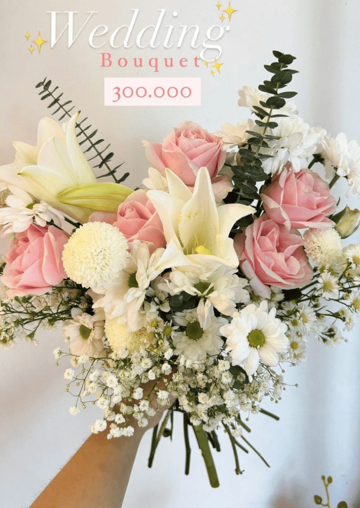 Lily Rose Hand Bouquet